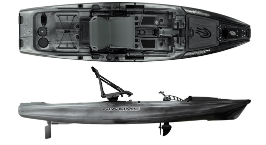 Native TitanX Propel 12.5 Kayak - Grey Goose