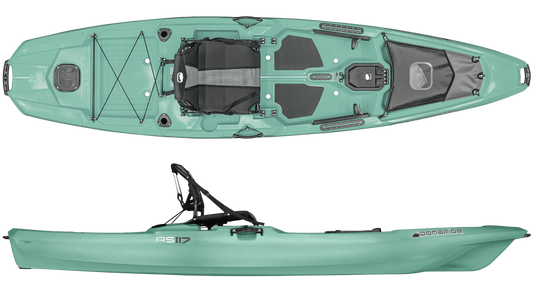 Bonafide RS 117 Kayak - Andros Green