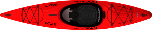Mocean 12' Scout Kayak - Red