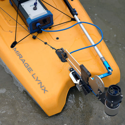 Hobie Lynx Gudgeon with Universal Versa Rudder™ Adapter and Pole Steering
