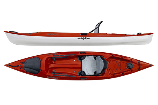 Eddyline Caribbean 120FS Kayak - Red Pearl