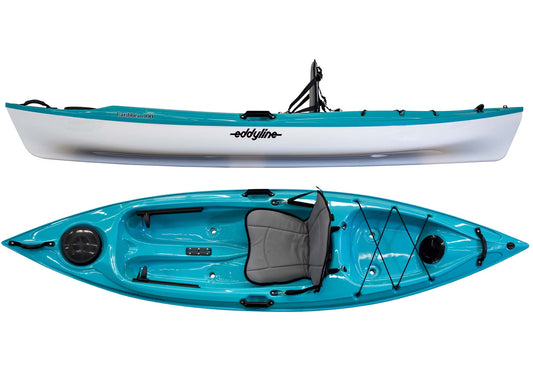Eddyline Caribbean 100 Kayak - Teal