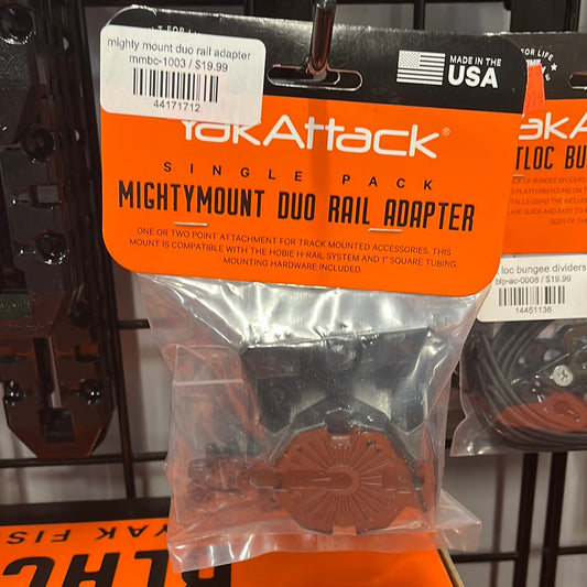 YakAttack Mighty Mount Duo Rail Adapter
