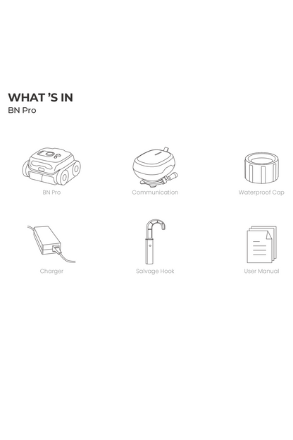 BN Pro Robotic Pool Cleaner