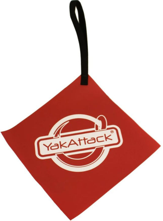 yakattack hooked logo tow flag