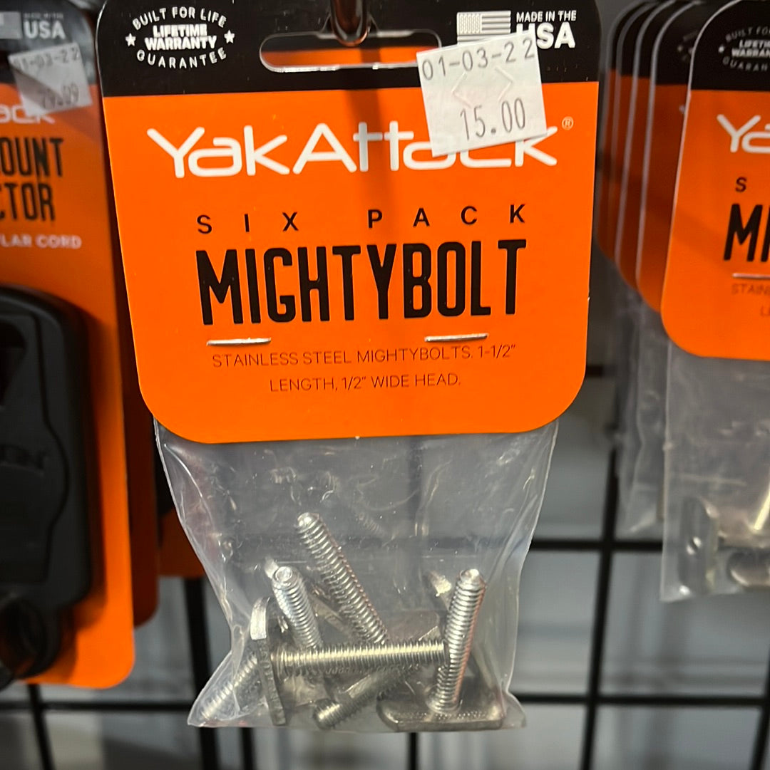 YakAttack MightyBolt 1.5in 6 Pack