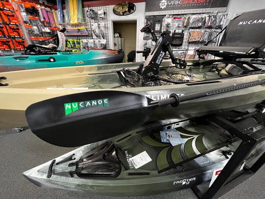 Nucanoe Telescoping Paddle-Snap Button-Fiberglass
