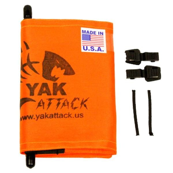 YakAttack 6 X 18 Orange ProGlo Flag Kit