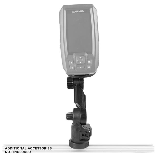 YakAttack Fish Finder Mount W/LockNLoad Mounting System, Round Plate, 4" ext