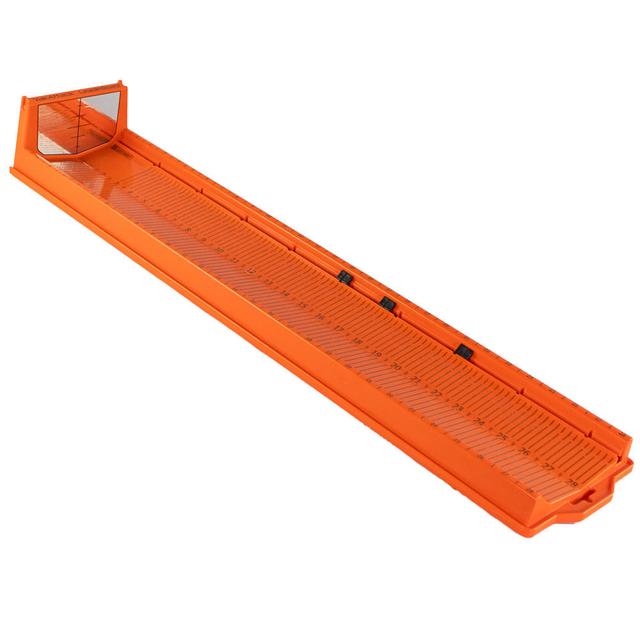 YakAttack Leaderboard 28 Measuring Board With Built In Identifier Holders And Cull Tabs Orange