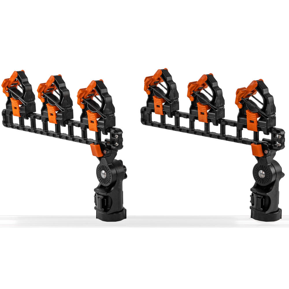YakAttack SideStage Pro Rod Rack with LockNLoad Bases
