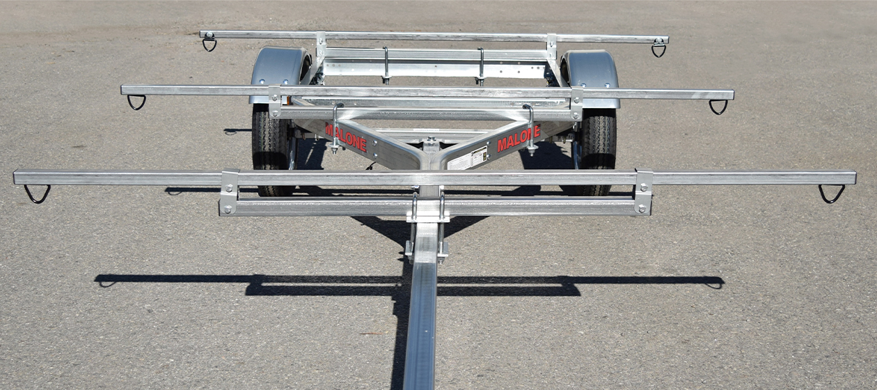 Malone 78" MicroSport LowBed Tongue Mount Load Bar System