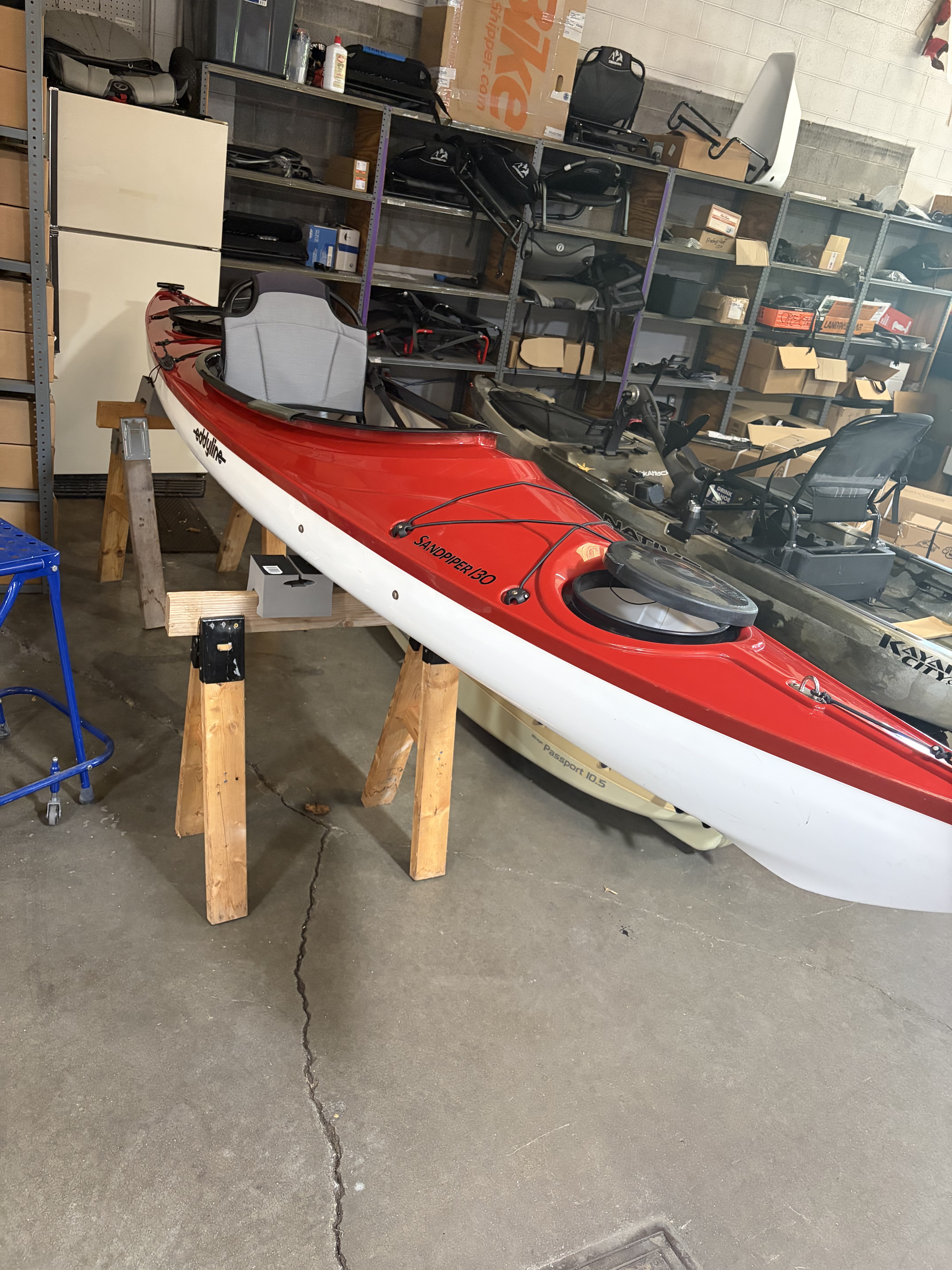 Used Eddyline Sandpiper 130 Red